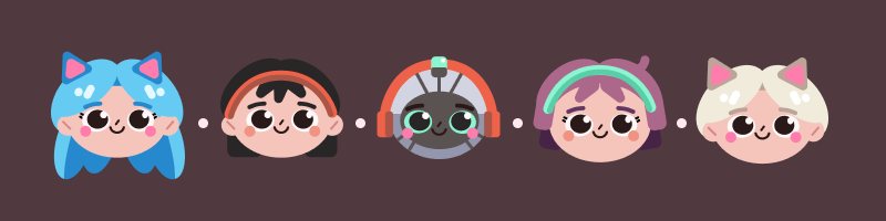 Character banner artwork